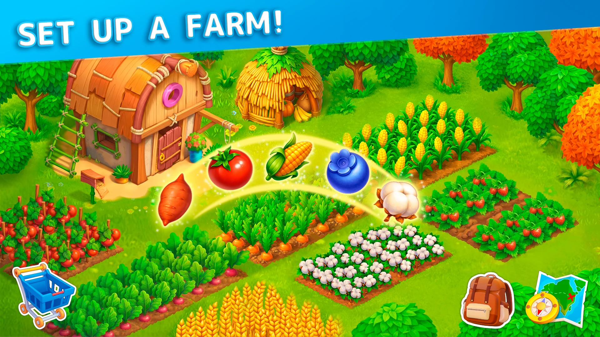 Pacifida Adventures: Farm Game screenshot